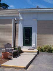 A door frame; Actual Size=240 pixels wide
